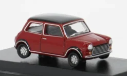 Oxford Mini Mini Cooper MkII, rot/schwarz, 1969, 1:76, New