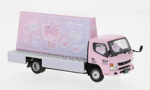 Tarmac Works Mitsubishi Fuso Canter, Hallo Kitty Billboard, 1:64, Online