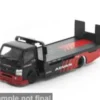 Pop Race Mitsubishi Fuso 300 Flatbad, schwarz/rot, Advan, 1:64, New