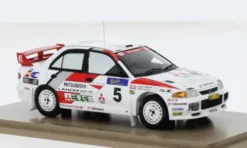 Spark Mitsubishi Lancer Evolution III, Rallye Hong Kong - Peking, 1995, #5, K.Shinozuka/P.Kuukkala, 1:43, Outlet