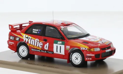 Spark Mitsubishi Lancer Evolution III, Rallye WM, Rallye Australien, 1997, Winfield, #11, E.Ordynski/M.Stacey, 1:43, Clearance