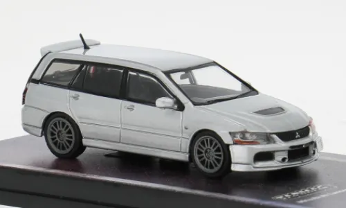 Tarmac Works Mitsubishi Lancer Evolution Wagon, silber, 1:64, Online