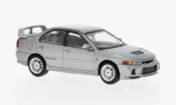 Tarmac Works Mitsubishi Lancer GSR Evolution IV, silber, 1:64, Outlet