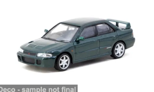 Tarmac Works Mitsubishi Lancer GSR Evolution, grün, 1:64,