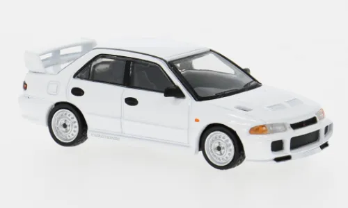 Tarmac Works Mitsubishi Lancer RS EVO III, weiss, 1:64, Sale