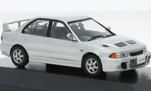 First 43 Models Mitsubishi Lancer RS Evolution, silber, 1992, 1:43, Sale