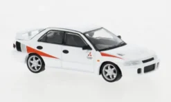 Tarmac Works Mitsubishi Lancer RS Evolution, weiss, 1:64, Hot