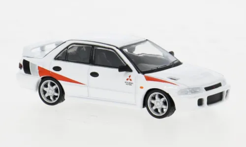 Tarmac Works Mitsubishi Lancer RS Evolution, weiss, 1:64, Hot