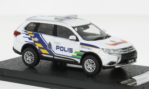 Sun Star Mitsubishi Outlander, 2018, Police (MYS), 1:43,