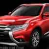 Vitesse Mitsubishi Outlander, rot, 2018, 1:43, Clearance