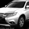 Vitesse Mitsubishi Outlander, weiss, 2018, 1:43, Outlet