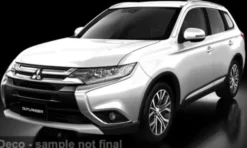 Vitesse Mitsubishi Outlander, weiss, 2018, 1:43, Outlet