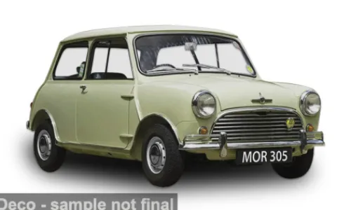 Sun Star Morris mini cooper S, hellgelb, 1964, 1:12, Outlet