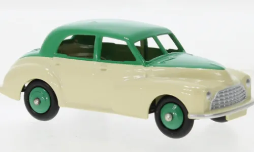 Dinky Toys / DeAgostini Morris Oxford Saloon, grün/hellbeige, Outlet