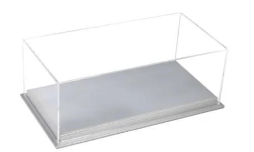 Atlantic Mulhouse Deluxe Vitrine, silber, 1:18, Hot