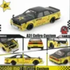 BM Creations Nissan A31 Cefiro Custom, gelb/schwarz, AEM RR, 1:64, Outlet