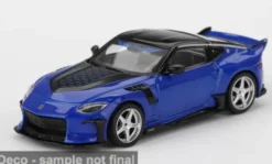 Mini GT Nissan Fairlady Z, blau/schwarz, 2024, 1:64, Outlet