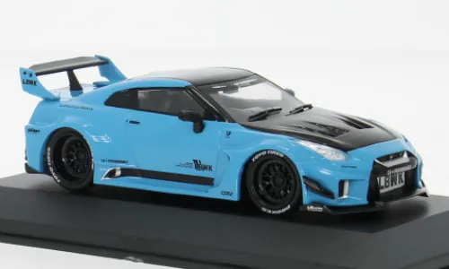 Solido Nissan GTR R-35, blau/schwarz, 2019, 1:43, Discount