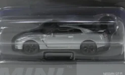 Mini GT Nissan GTR R-35, dunkelgrau, 2013, 1:64, New