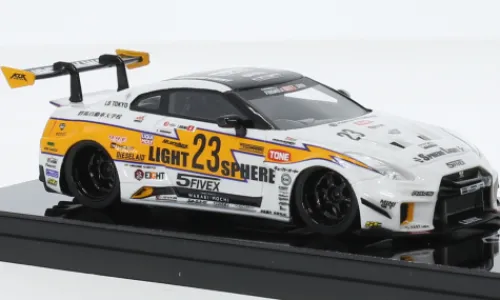 TrueScale Miniatures Nissan 35GT-RR LB-Silhouette Works GT, Formula Drift, 2022, LB Racing, #23, 1:43, Sale