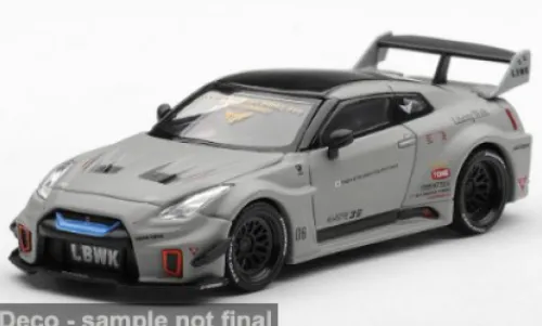 Mini GT Nissan GTR (R35) LB-Super Silhouette GT-RR V1, grau, 2026, 1:64, Clearance