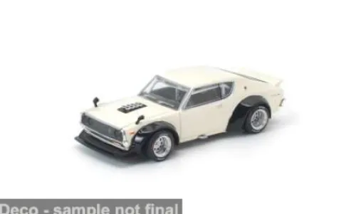 Pop Race Nissan KPGC110 Kenmeri, weiss, 1:64, Outlet