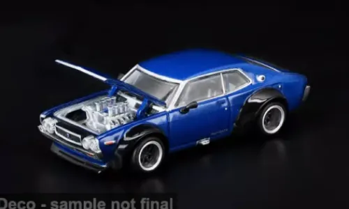 Pop Race Nissan Laurel C130, blau, 1:64, Sale