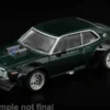 Pop Race Nissan Laurel C130, dunkelgrün, 1:64, Discount