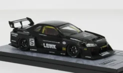 Tarmac Works Nissan LB-ER34 Super Silhouette Skyline, schwarz, 1:43, Online