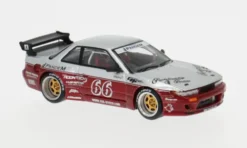 Pop Race Nissan Pandem Silvia S13, rot/weiss, 1:64, Hot