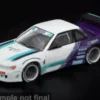 Pop Race Nissan Pandem S13, weiss/violett, 1:64, Hot