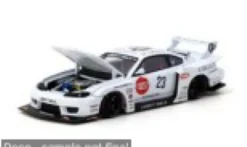 Tarmac Works Nissan Silvia (S15) LB-Super Silhouette, weiss, 2025, 1:43, Outlet