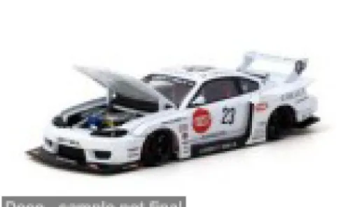 Tarmac Works Nissan Silvia (S15) LB-Super Silhouette, weiss, 2025, 1:43, Outlet