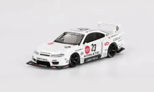 Mini GT Nissan Silvia S15 LB-Super Silhouette Athlete, weiss, 2024, 1:64, Discount
