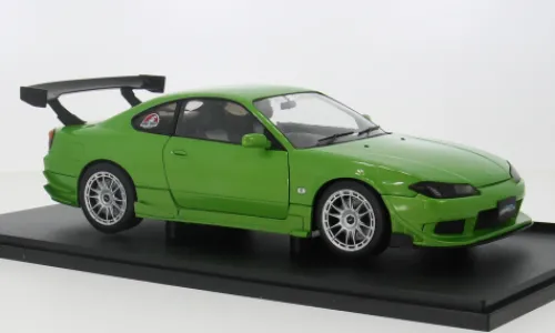 Solido Nissan Silvia S15 Spec-R Aero, grün, 1:18, New