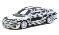 Tarmac Works Nissan Silvia (S14) Vertex, silber, 1:64, Outlet