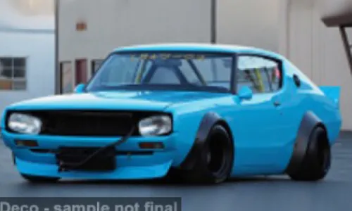 Solido Nissan Skyline GT-R (KPGC110), blau, 1972, 1:43, Sale