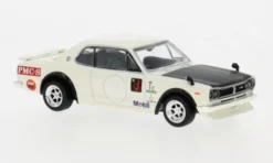 Tarmac Works Nissan Skyline 2000 GT-R (KPGC10), weiss, 1:64, Hot