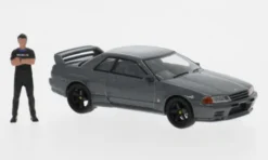 Mini GT Nissan Skyline GT-R (R32), dunkelgrau, 1992, 1:64, New