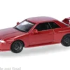 Micro City 87 Nissan Skyline GTR (R32), dunkelrot, 1:87, Hot