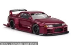 Mini GT Nissan Skyline GTR (R32), rot, 1989, 1:64, Discount