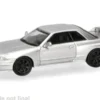 Micro City 87 Nissan Skyline GTR (R32), silber, 1:87, Hot