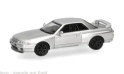 Micro City 87 Nissan Skyline GTR (R32), silber, 1:87, Hot