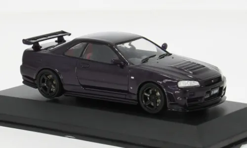 Solido Nissan Skyline GT-R (R34), violett, 1:43, Best