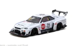 Tarmac Works Nissan Skyline GTR (R34), weiss, 2025, #23, 1:64, Outlet