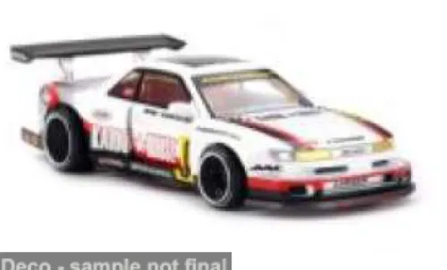 Mini GT Nissan Skyline S13-R Circuit Spec V1, weiss/Dekor, 1991, 1:64, Discount