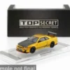 BM Creations Nissan Top Secret BNR34, gelb/schwarz, HEC26-Special Edition Hobby Expo China, 1:64, New