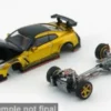 BM Creations Nissan Top Secret 35 GT-R (TAS JP26), gold/carbon, 1:64, Best