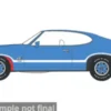 ACME Oldsmobile 442 W30, blau, 1971, 1:18, Best
