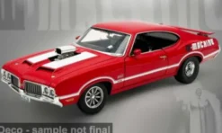 ACME Oldsmobile 442 W-30, rot, 1970, W-Machine Drag Outlaws, 1:18, Hot